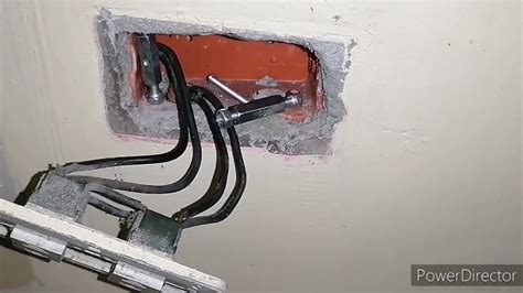 electric box repair|electrical box screw hole broken.